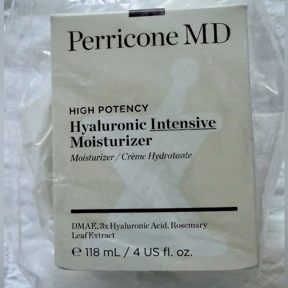 Perricone MD High Potency Hyaluronic Intensive Moisturizer jumbo: 4 oz / 118 mL